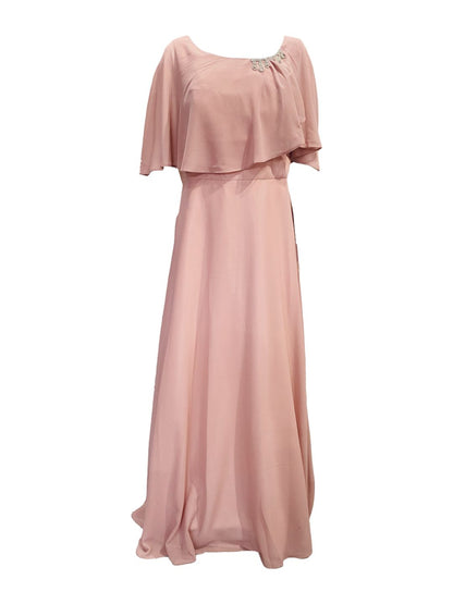 Curvy Cobalt Blue Ceremony Dress 706
