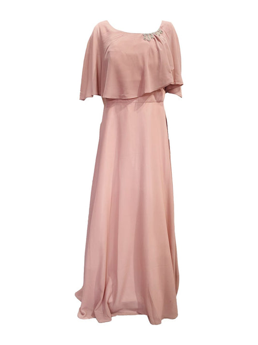 Curvy Cobalt Blue Ceremony Dress 706