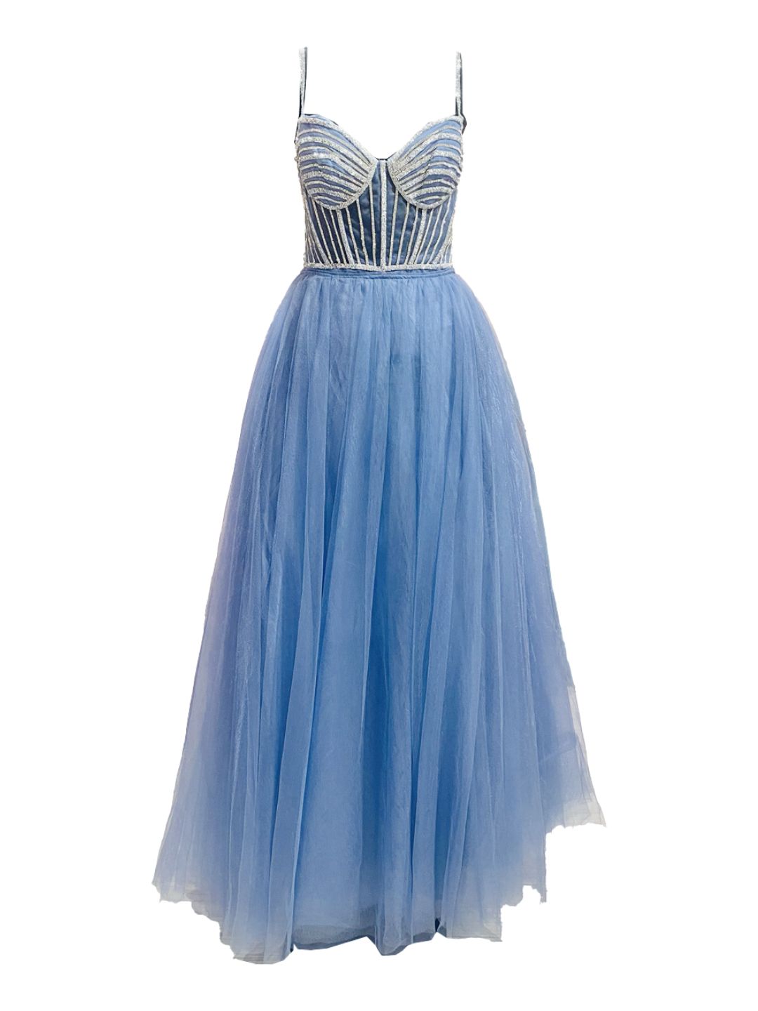 Abito Cerimonia convertibile inTulle Carta da Zucchero 6619S