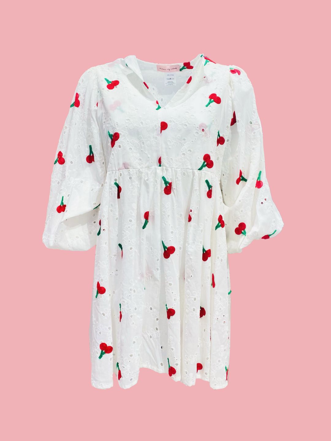 Abito Ciliegia Sangallo 🍒