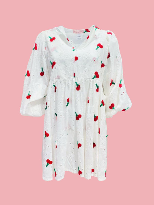 Abito Ciliegia Sangallo 🍒