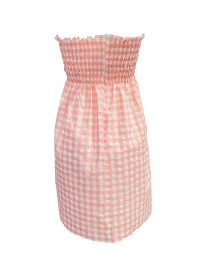 San Gallo White Ribes of LOVE BASIC SHORT DRESS