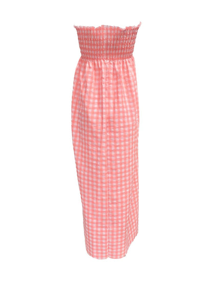 Abito H Lungo Rosa Fluo Ribes of LOVE