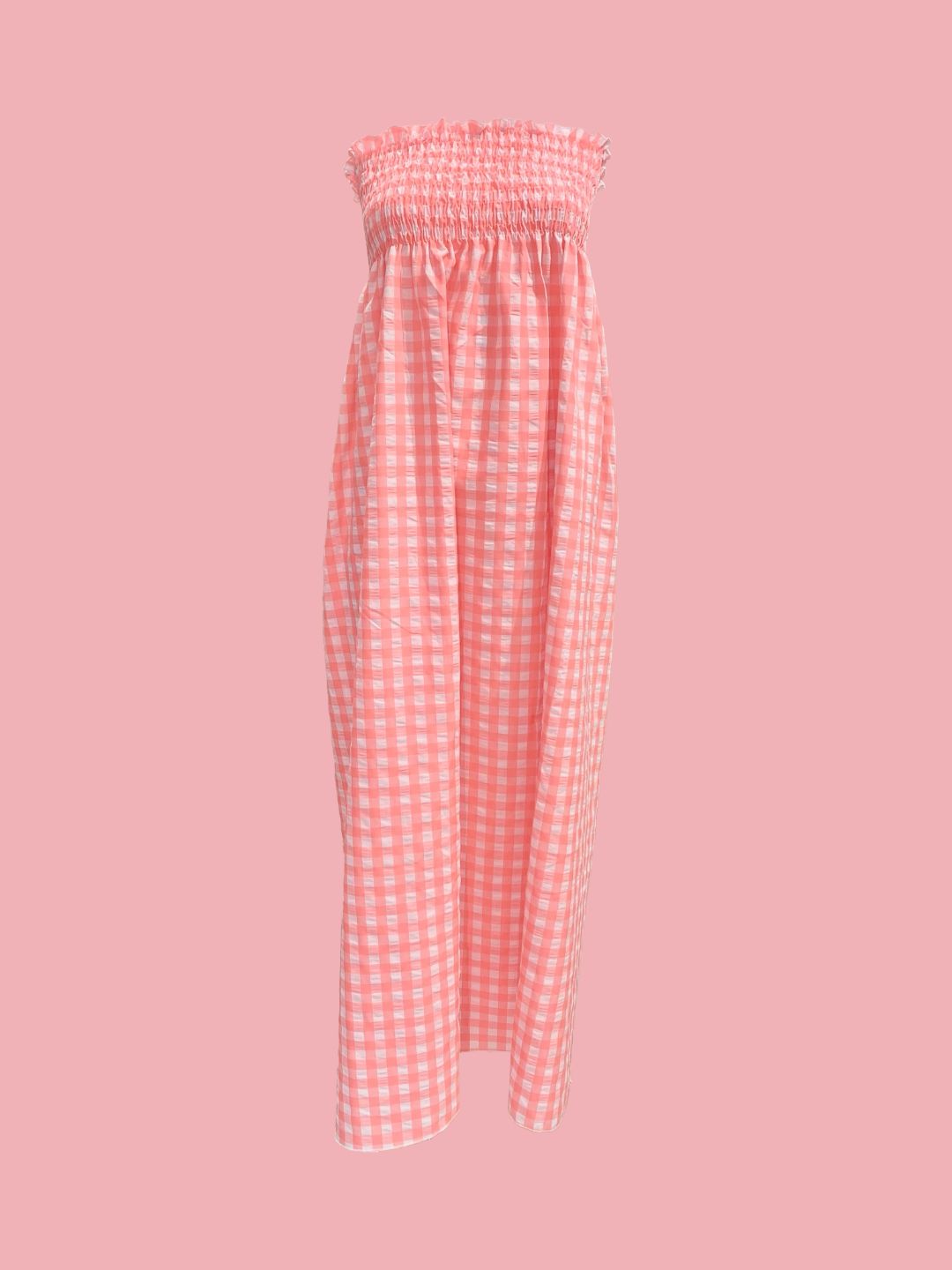 Abito H Lungo Rosa Fluo Ribes of LOVE