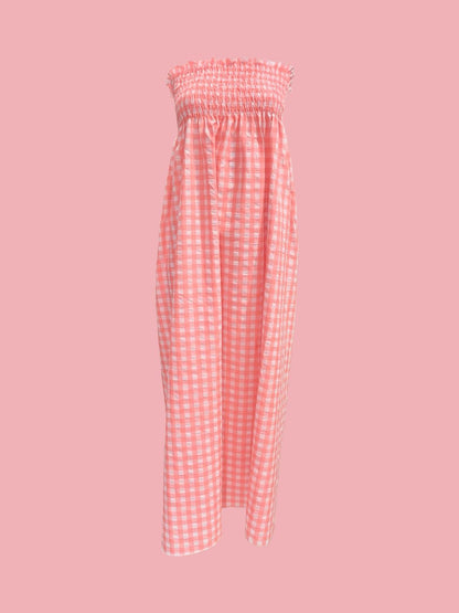 Abito H Lungo Rosa Fluo Ribes of LOVE