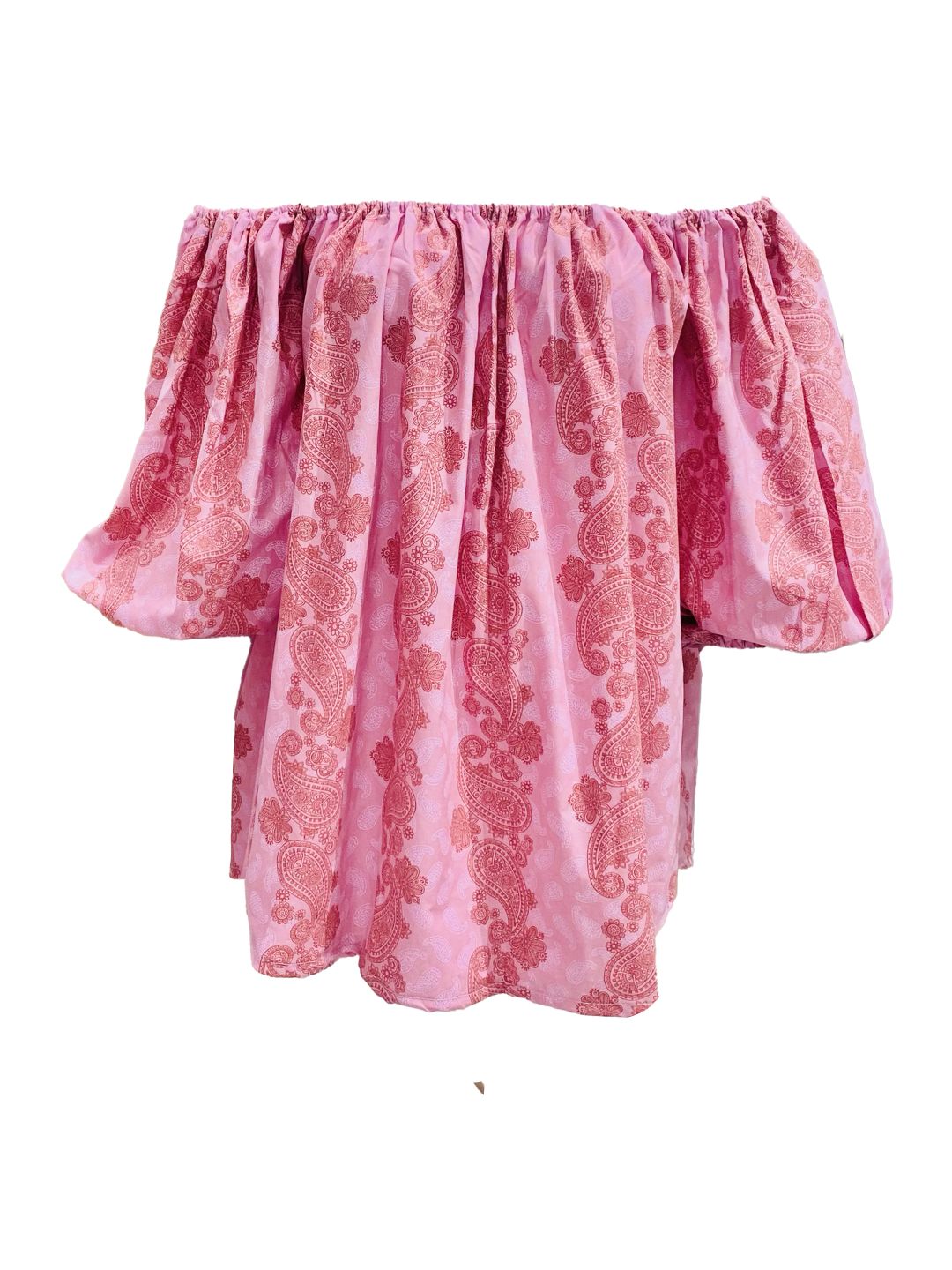 BLUSA Puffy Boheme Francese fucsia Ribes of LOVE