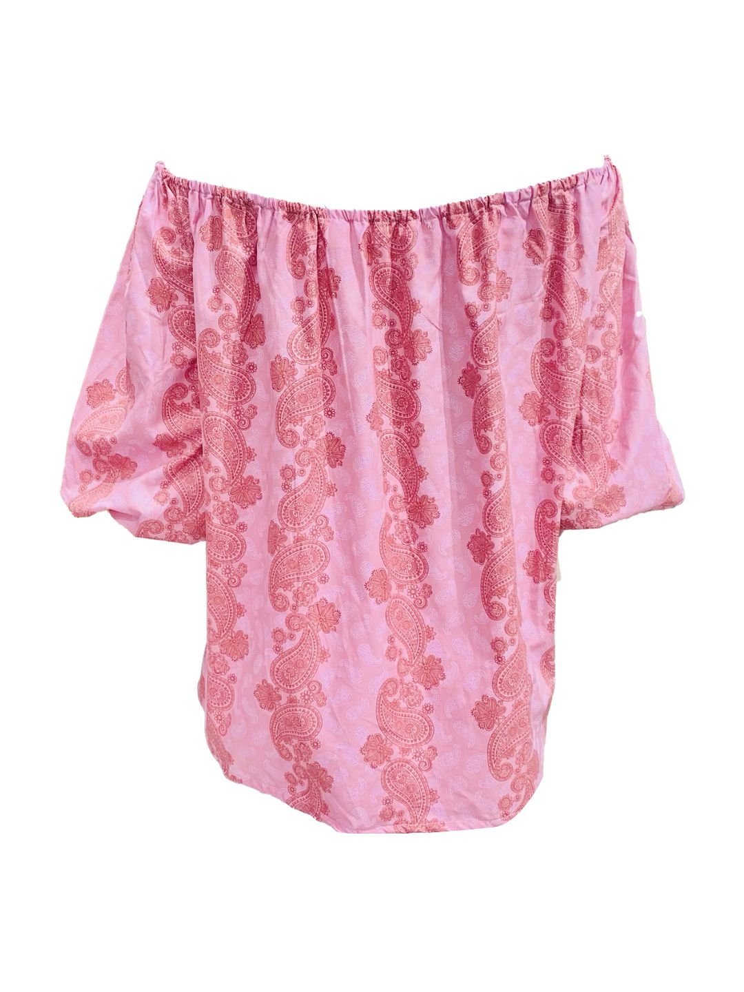 BLUSA Puffy Boheme Francese fucsia Ribes of LOVE