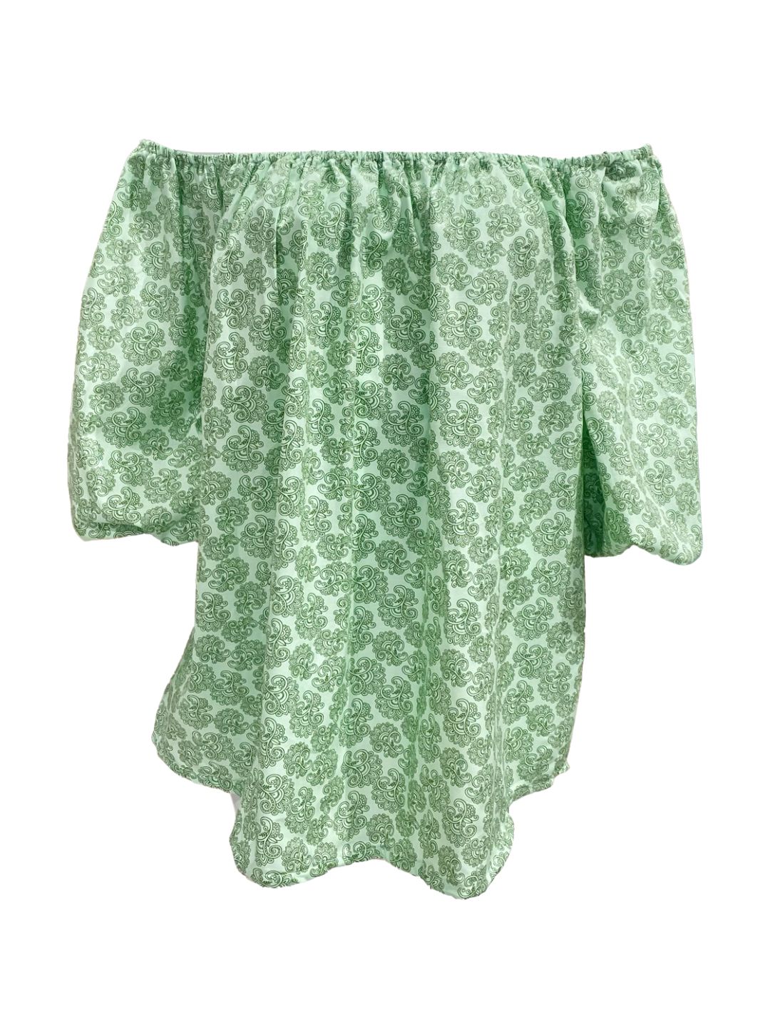 Puffy Toile de jouy BLOUSE Azzurra Ribes of LOVE