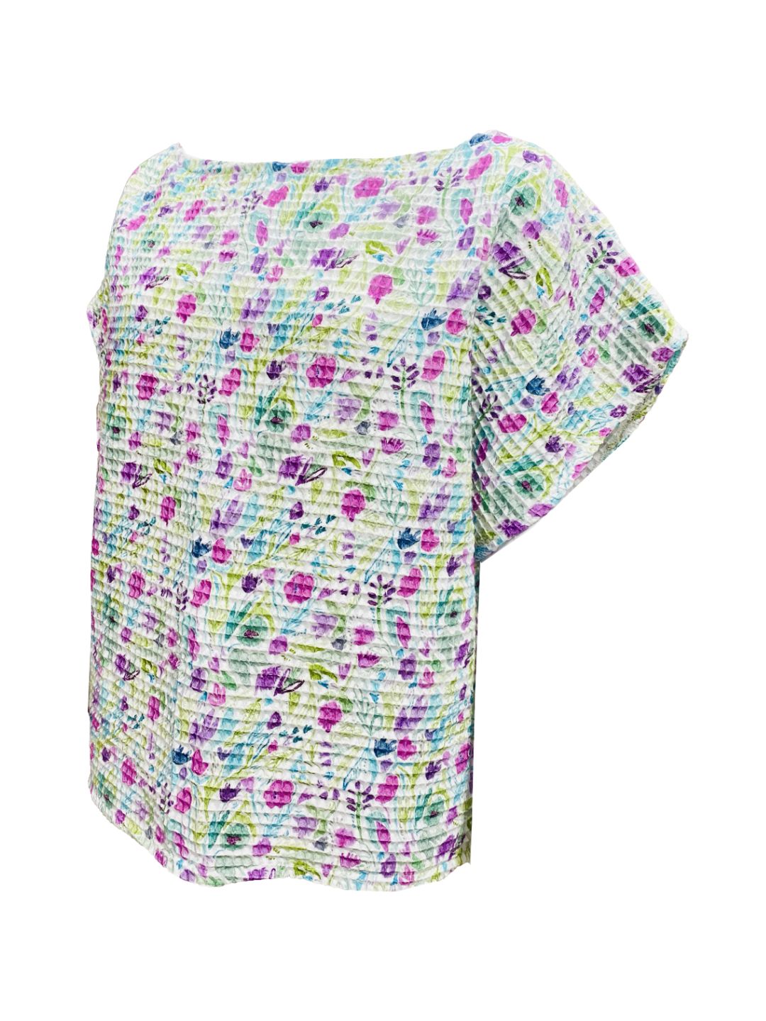 BLUSA SCATOLETTA Spugna Nido d'ape Eucalipto Ribes of LOVE