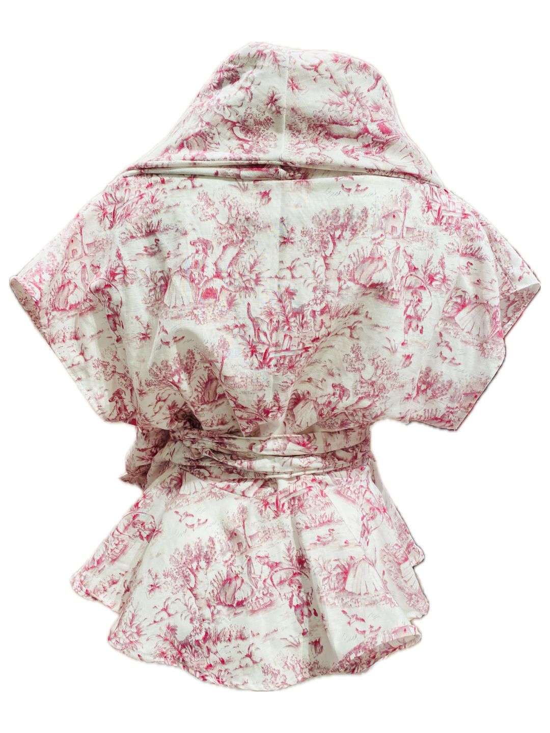 TECOMA BLOUSE toile de jouy pink Ribes of LOVE