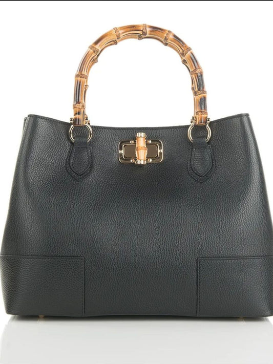 BORSA BAMBOO GRANDE NERO 85742