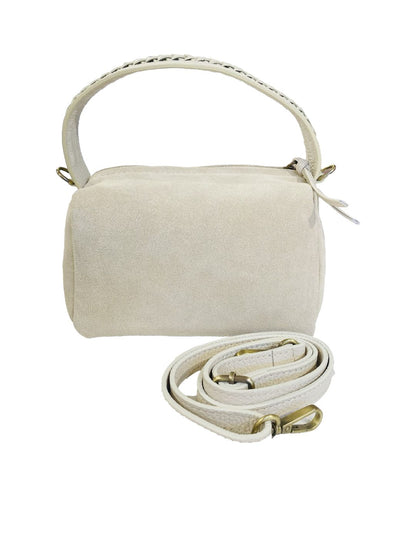 BORSA Bauletto Suede Beije 85981