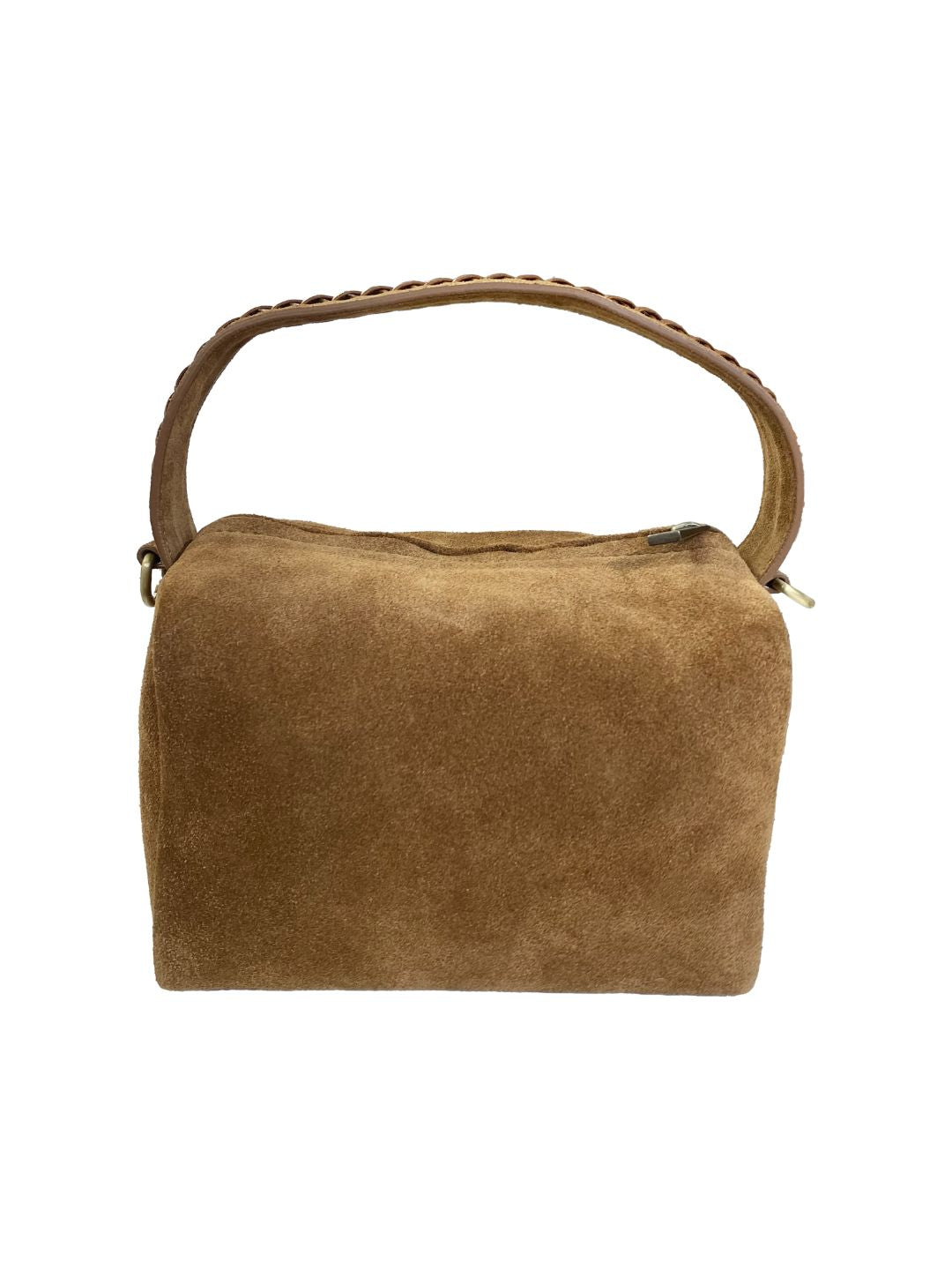 BORSA Bauletto Suede Cuoio 85981