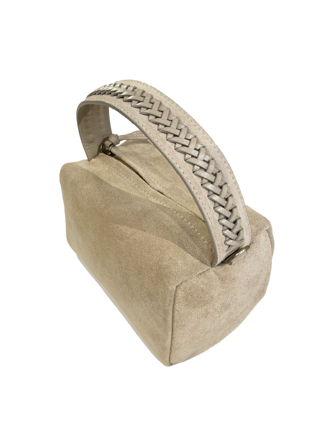 BORSA Bauletto Suede Tortora 85981