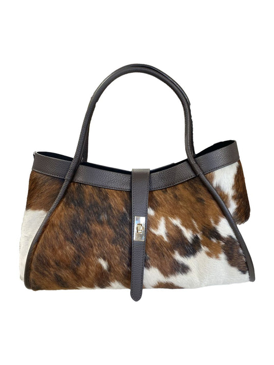BORSA a Mano in pelle e Cavallino CA01