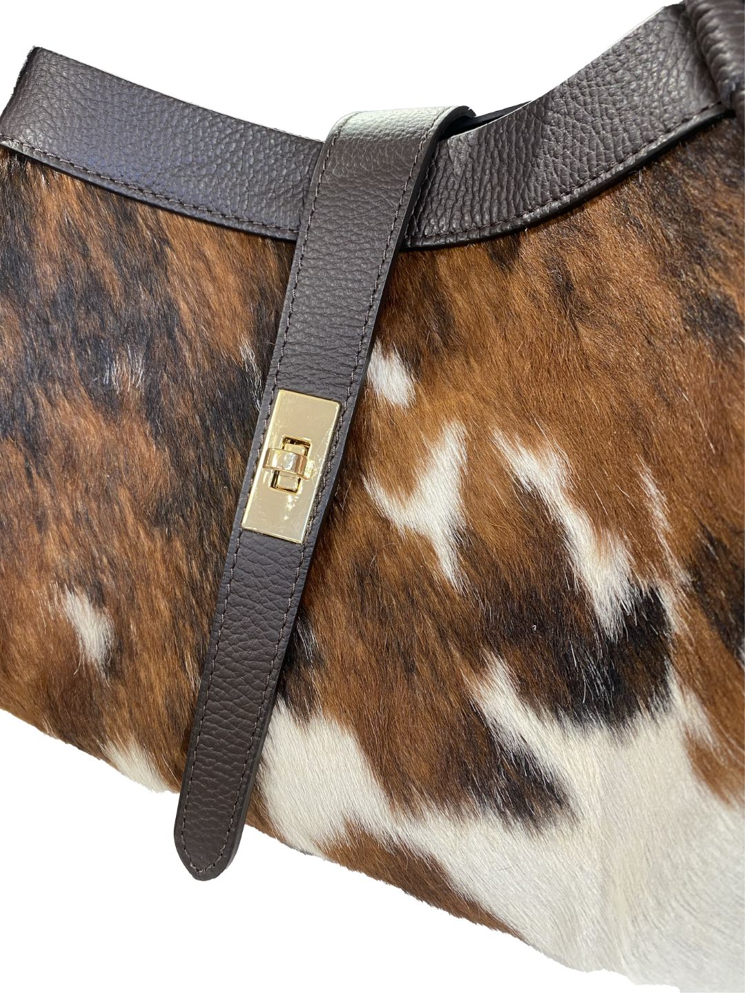 BORSA a Mano in pelle e Cavallino CA01