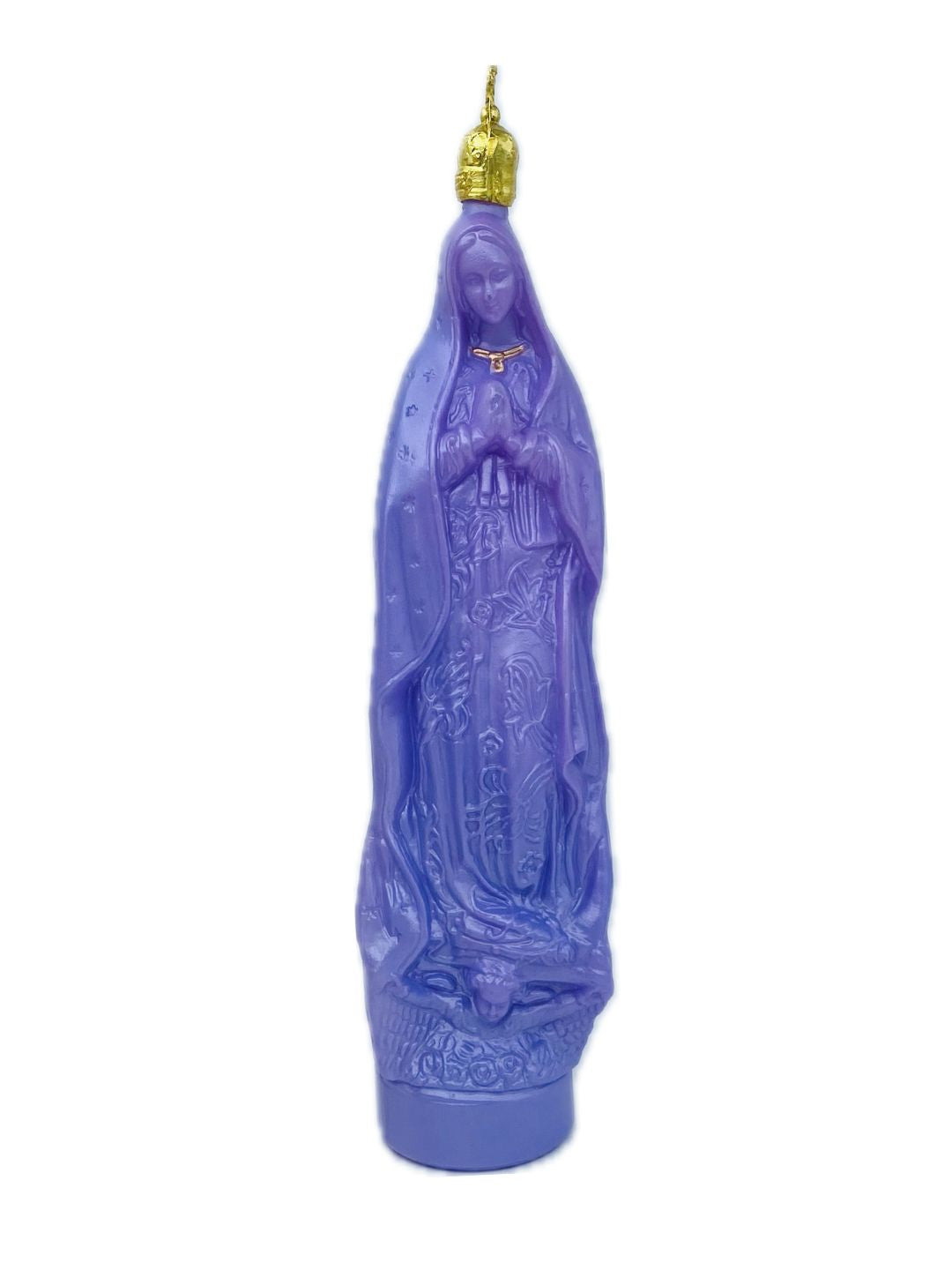 LARGE BOTTLE OF VIRGIN MARY OF GUADALUPE