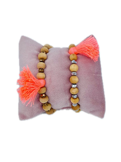 BRACCIALE RIBES NAPPA ARANCIONE 020224-11 Ribes of LOVE