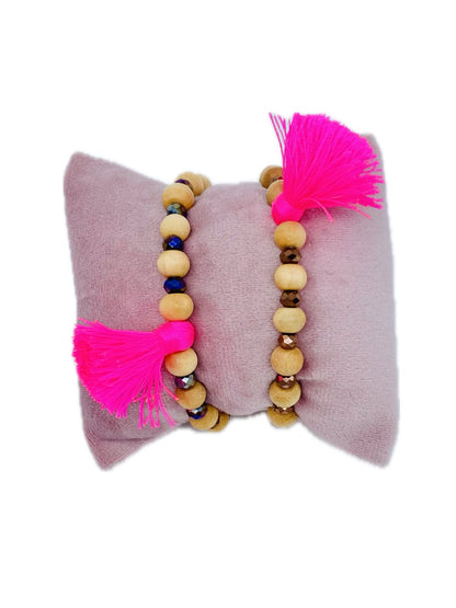 BRACCIALE RIBES NAPPA FUCSIA 020224-11 Ribes of LOVE