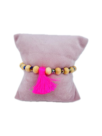 BRACCIALE RIBES NAPPA FUCSIA 020224-11 Ribes of LOVE