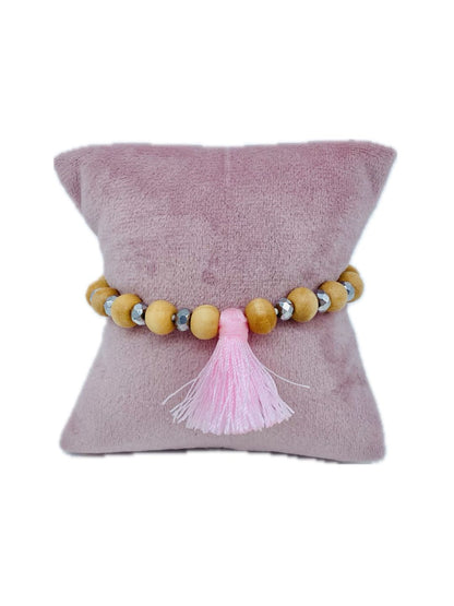 BRACCIALE RIBES NAPPA ROSA 020224-11 Ribes of LOVE