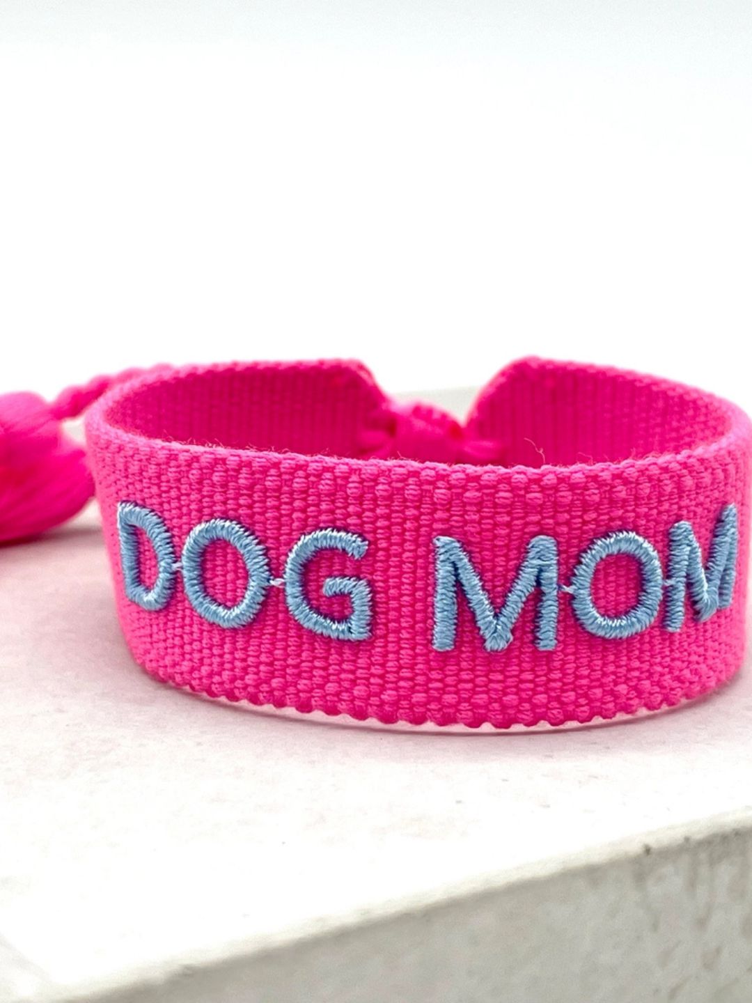 BRACCIALETTO TESSUTO DOG MOM