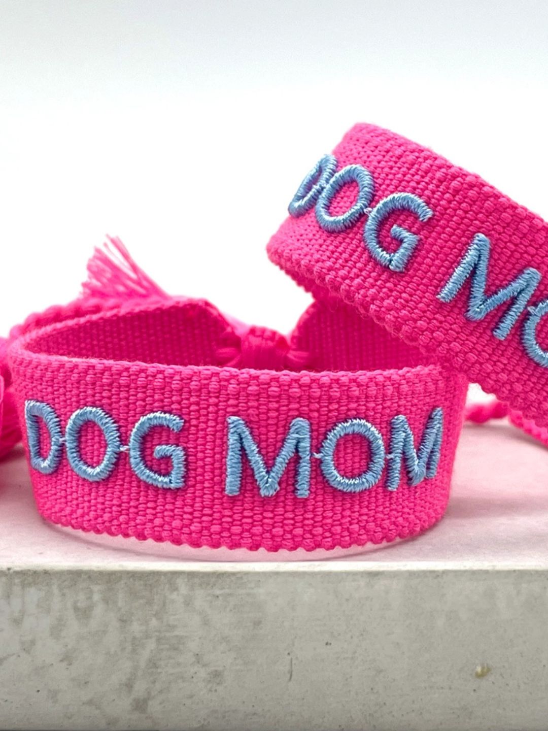 BRACCIALETTO TESSUTO DOG MOM