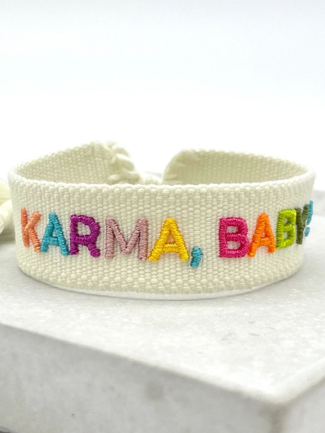 BRACCIALETTO TESSUTO KARMA BABY