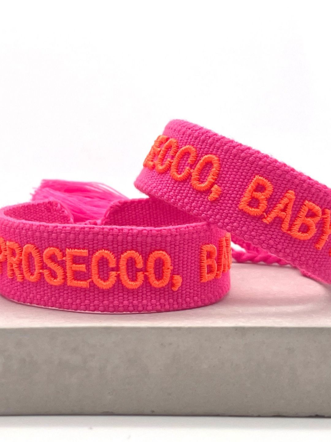 BRACCIALETTO TESSUTO PROSECCO BABY