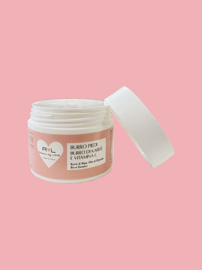 BURRO PIEDI CON Karitè e Vitamina C 50ML