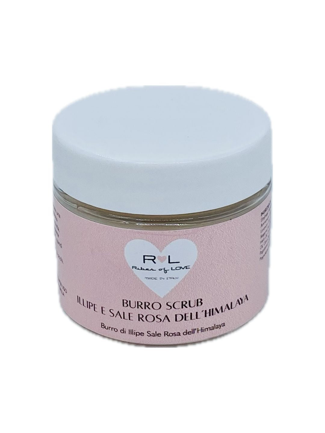 BURRO SCRUB ALL'ILLIPE E SALE ROSA DELL'HIMALAYA 50ML