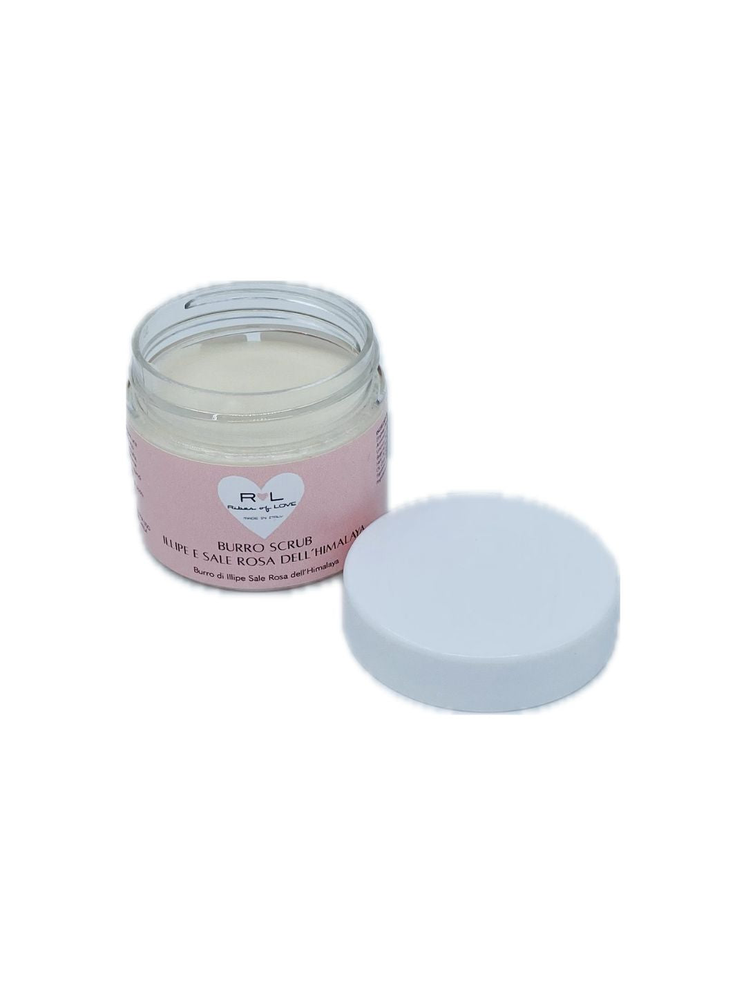 BURRO SCRUB ALL'ILLIPE E SALE ROSA DELL'HIMALAYA 50ML