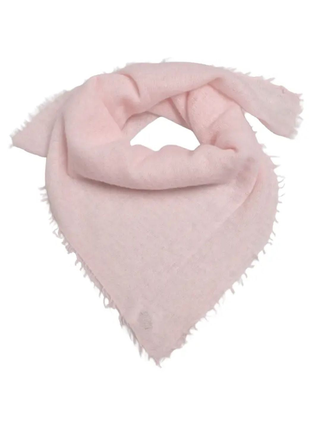 Bandana in Cashmere Color Rosa Chiaro