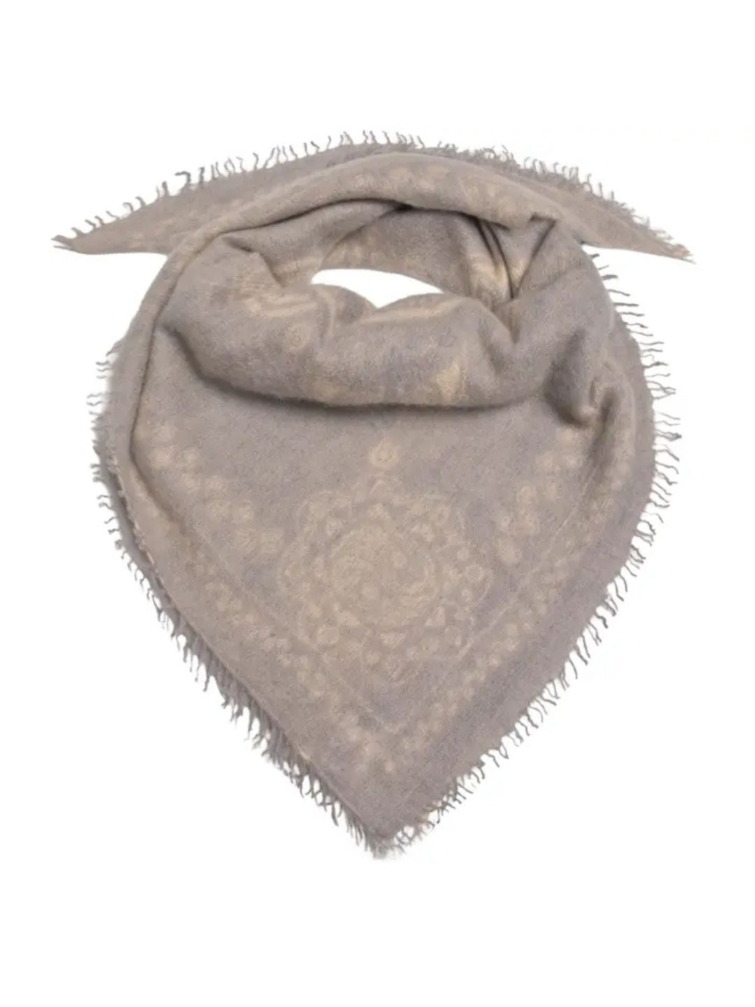 Bandana in Cashmere Color Taupe