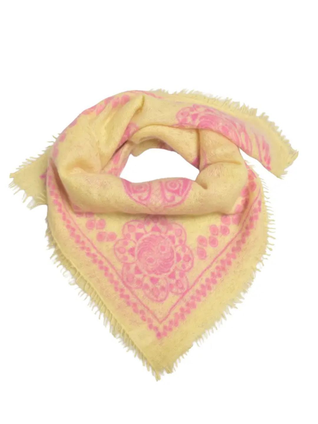Bandana in Cashmere Color Vitamin C