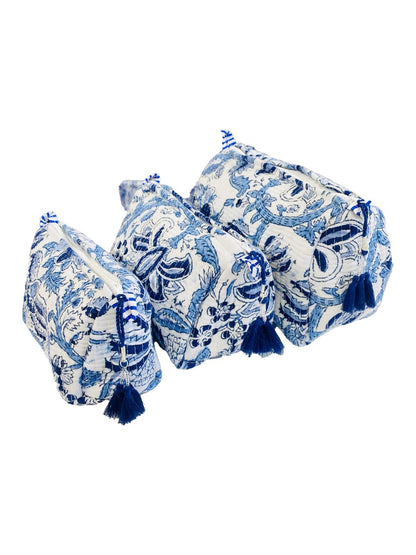 Radical Chic Quilted Cosmetic Bag