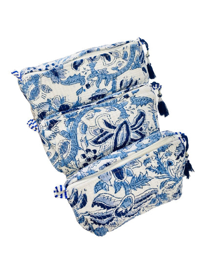 Radical Chic Quilted Cosmetic Bag