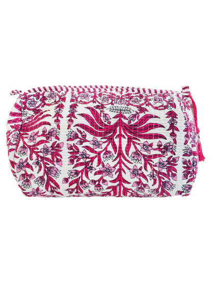 Radical Chic Quilted Cosmetic Bag
