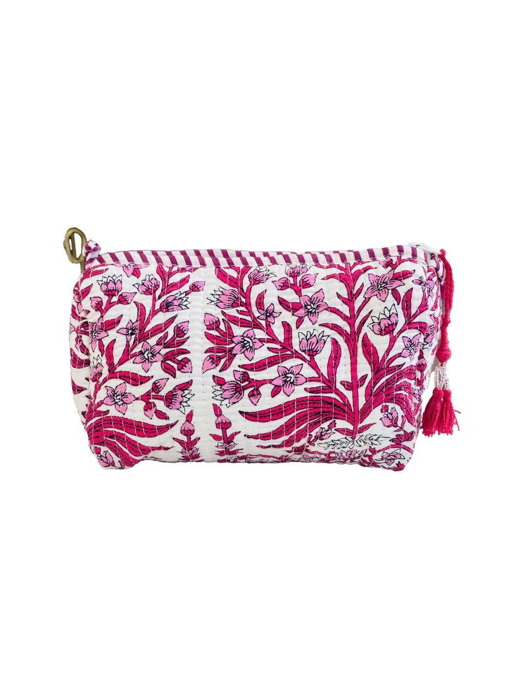 Radical Chic Quilted Cosmetic Bag