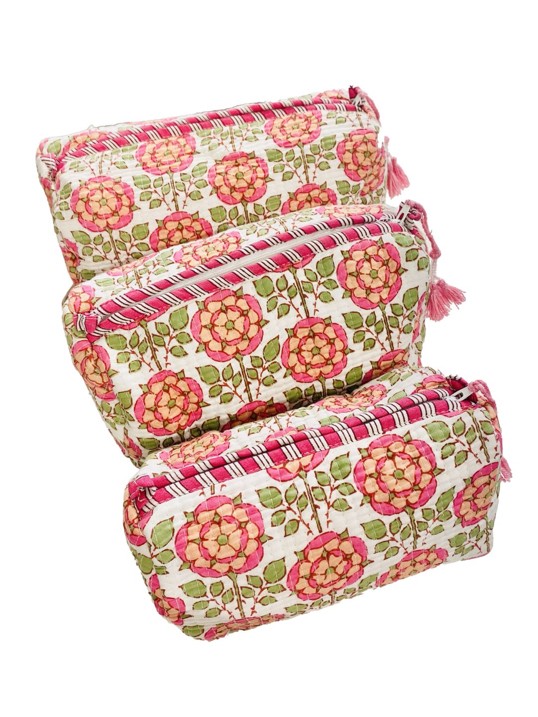 Radical Chic Quilted Cosmetic Bag