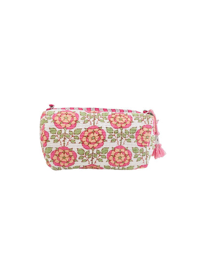 Radical Chic Quilted Cosmetic Bag