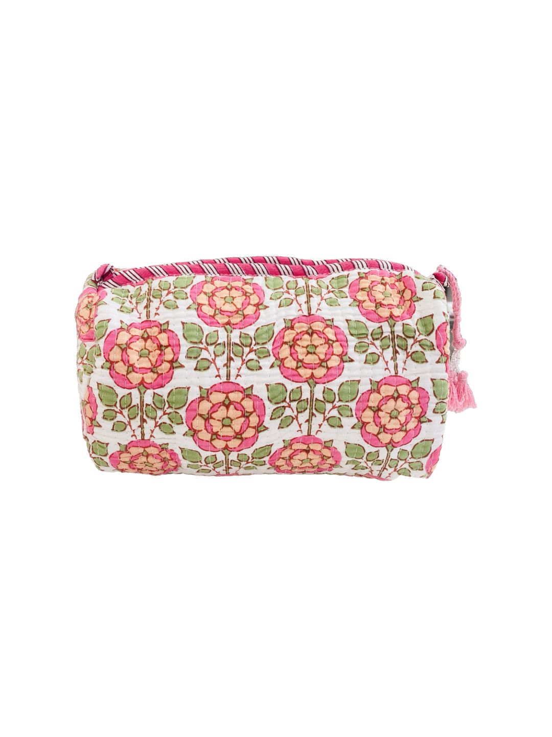 Radical Chic Quilted Cosmetic Bag