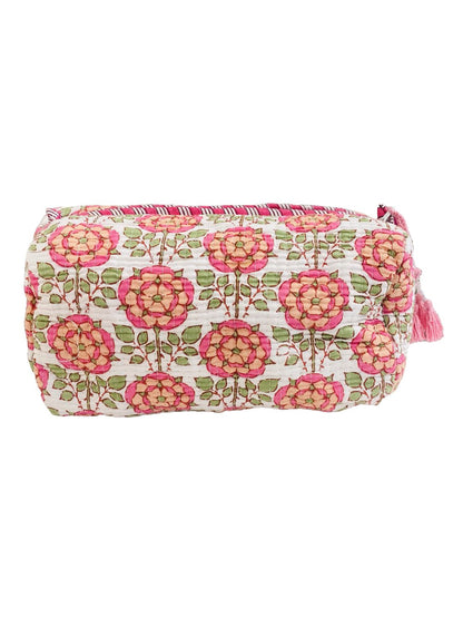 Radical Chic Quilted Cosmetic Bag