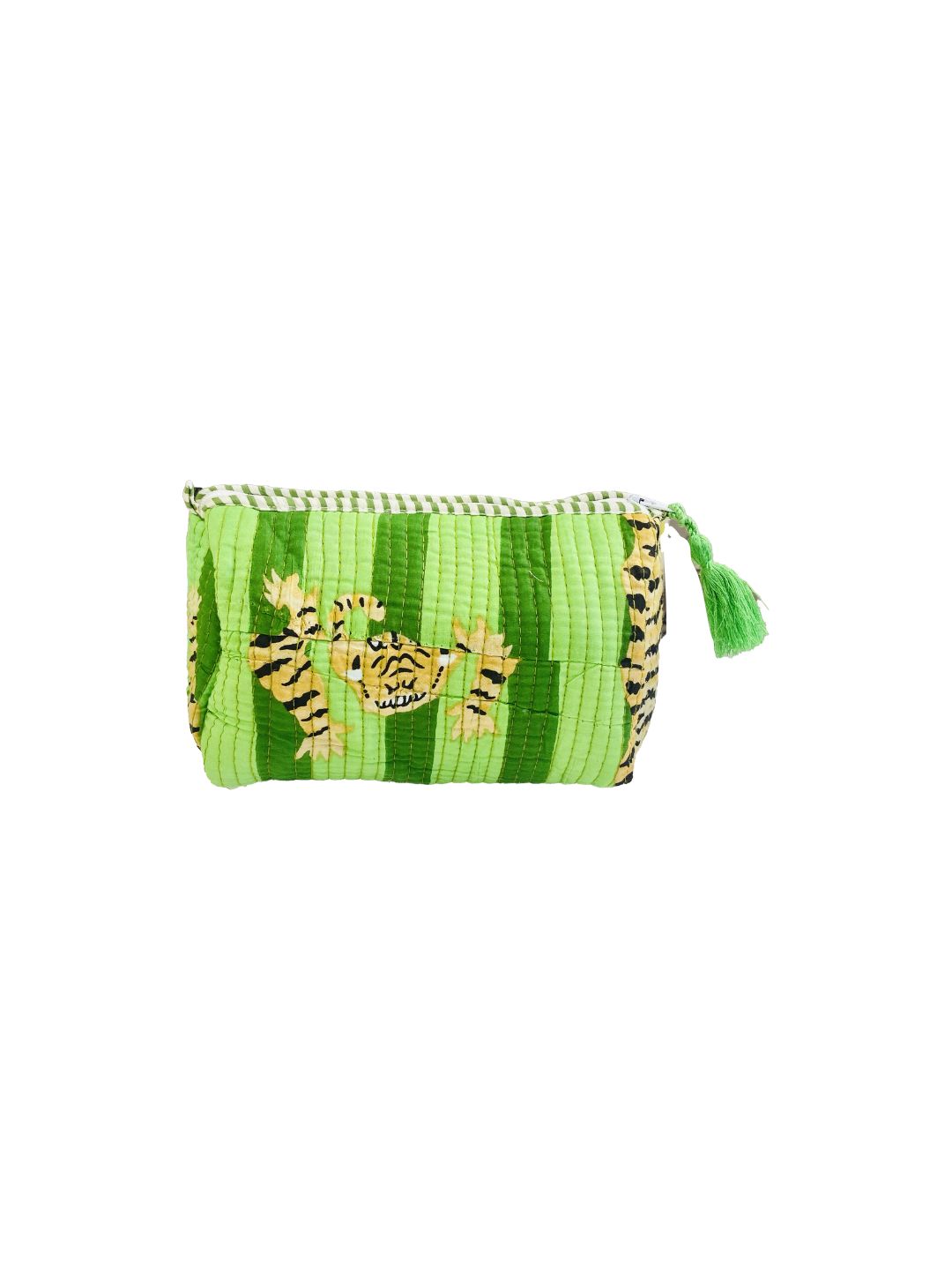Beauty Case trapuntato Radical Chic Verde