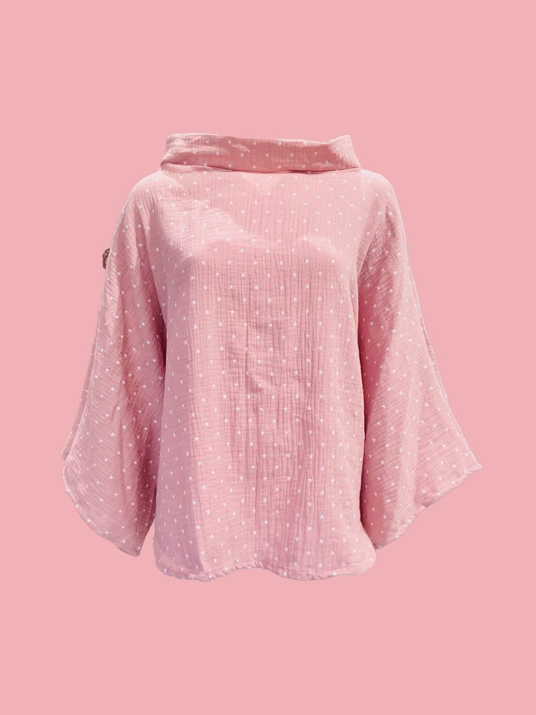 Blusa Elena Rosa con Stelle Ribes of LOVE