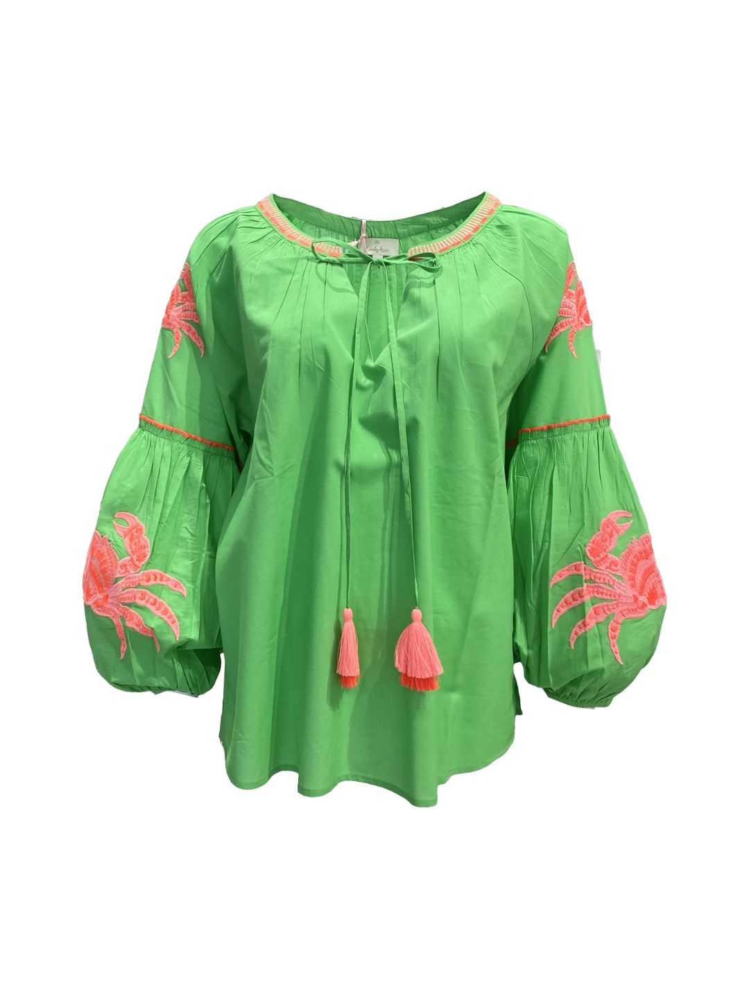 Blusa Ricamata in Cotone Boho-Chic Mod.3