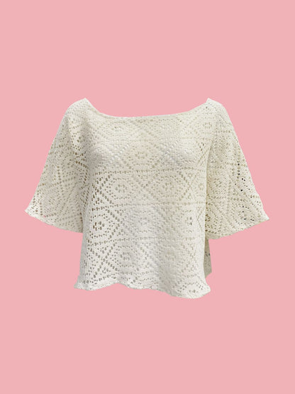 Blusa Scatoletta Macramè Ribes of LOVE