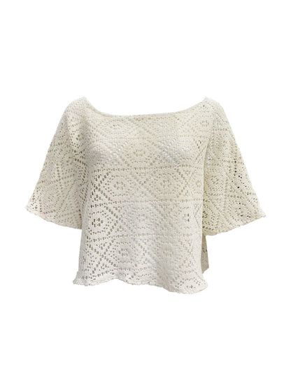 Blusa Scatoletta Macramè Ribes of LOVE