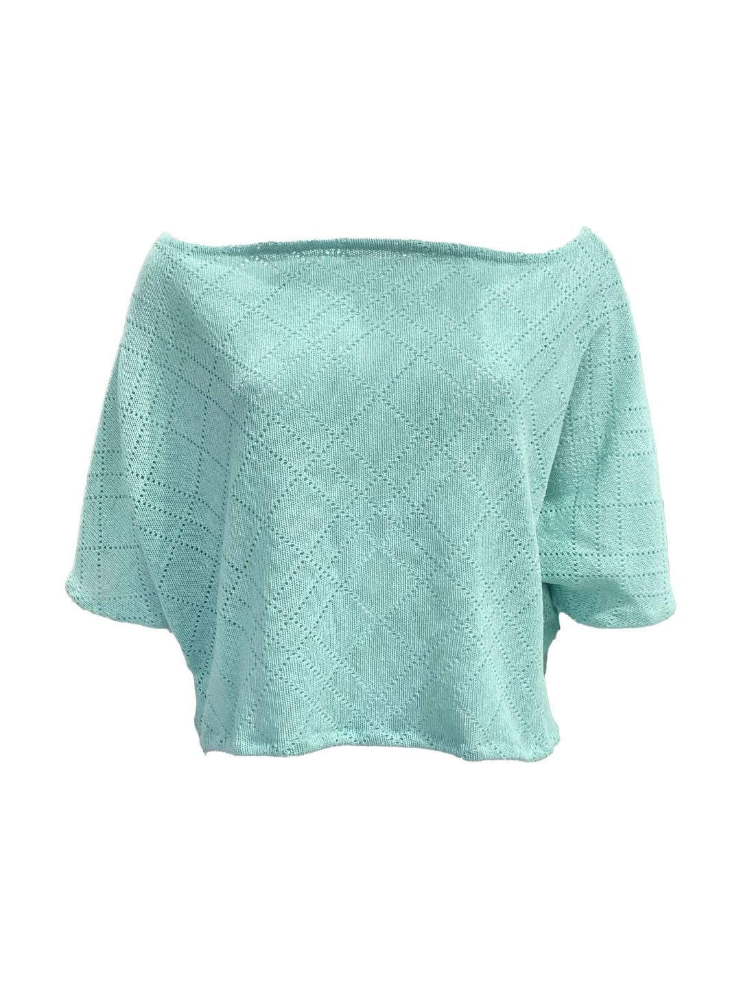 Blusa Scatoletta Verde Acqua Ribes of LOVE