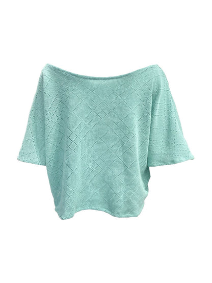 Blusa Scatoletta Verde Acqua Ribes of LOVE